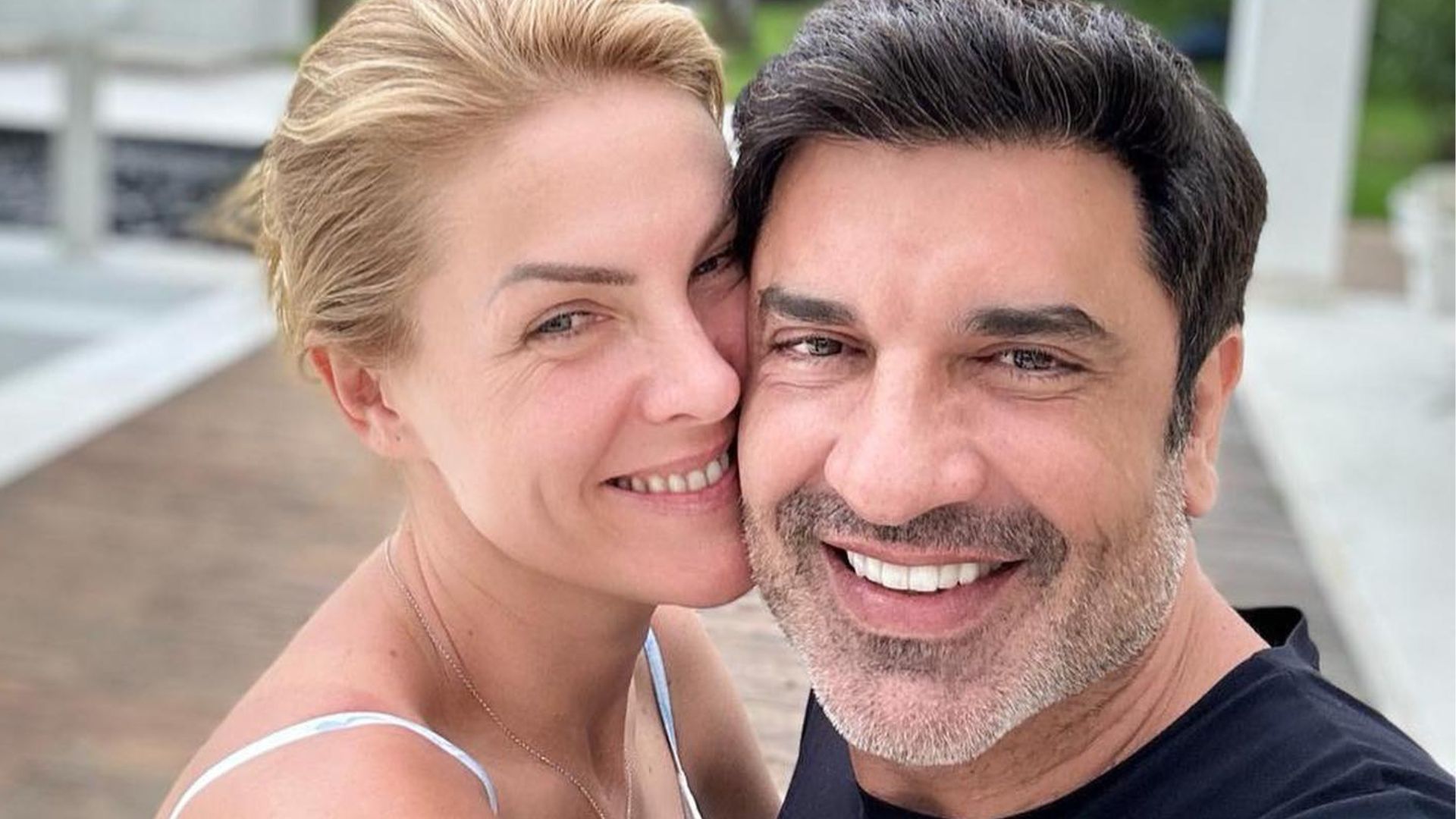 Ana Hickmann e Edu Guedes