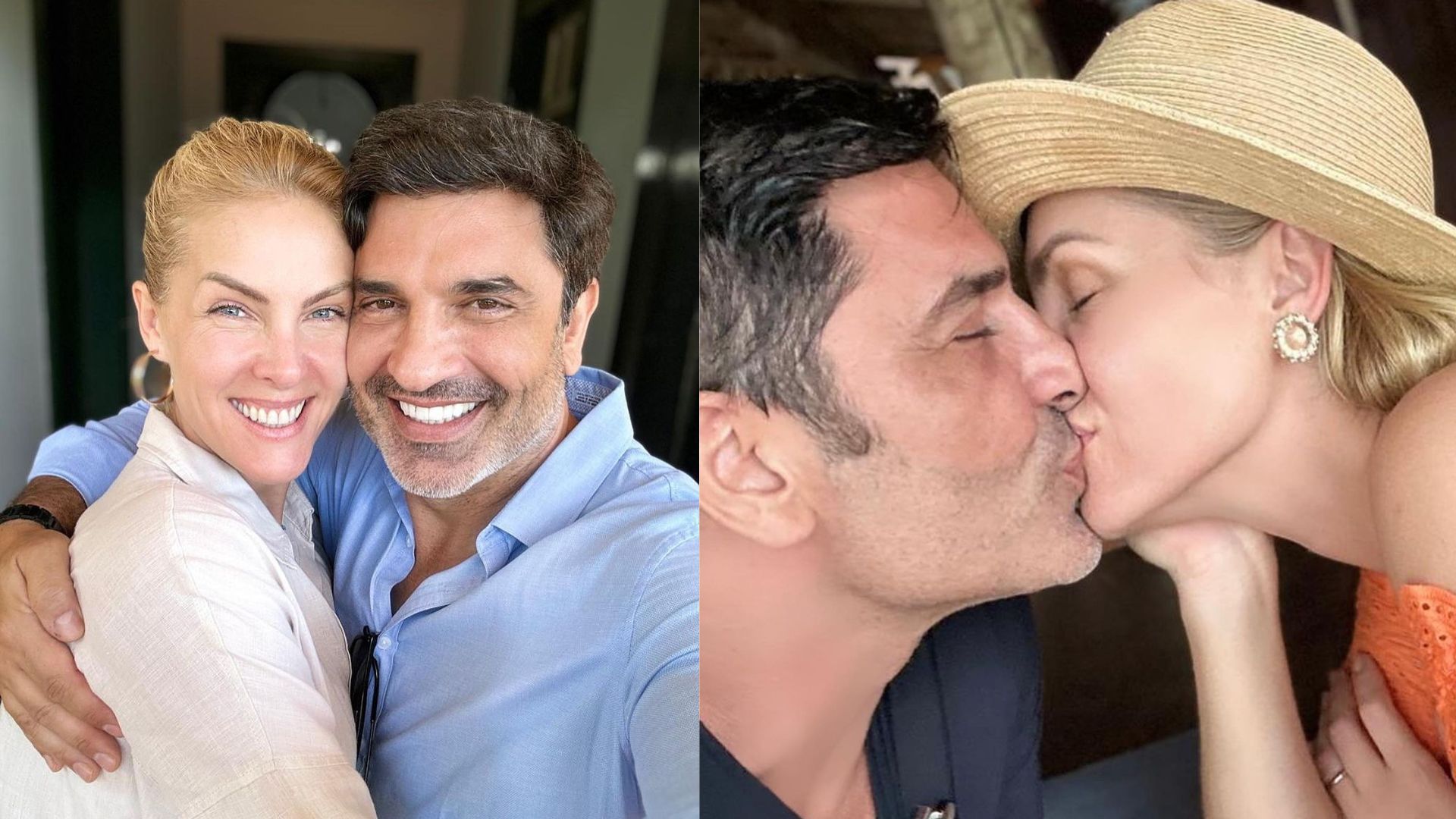 Ana Hickmann e Edu Guedes 