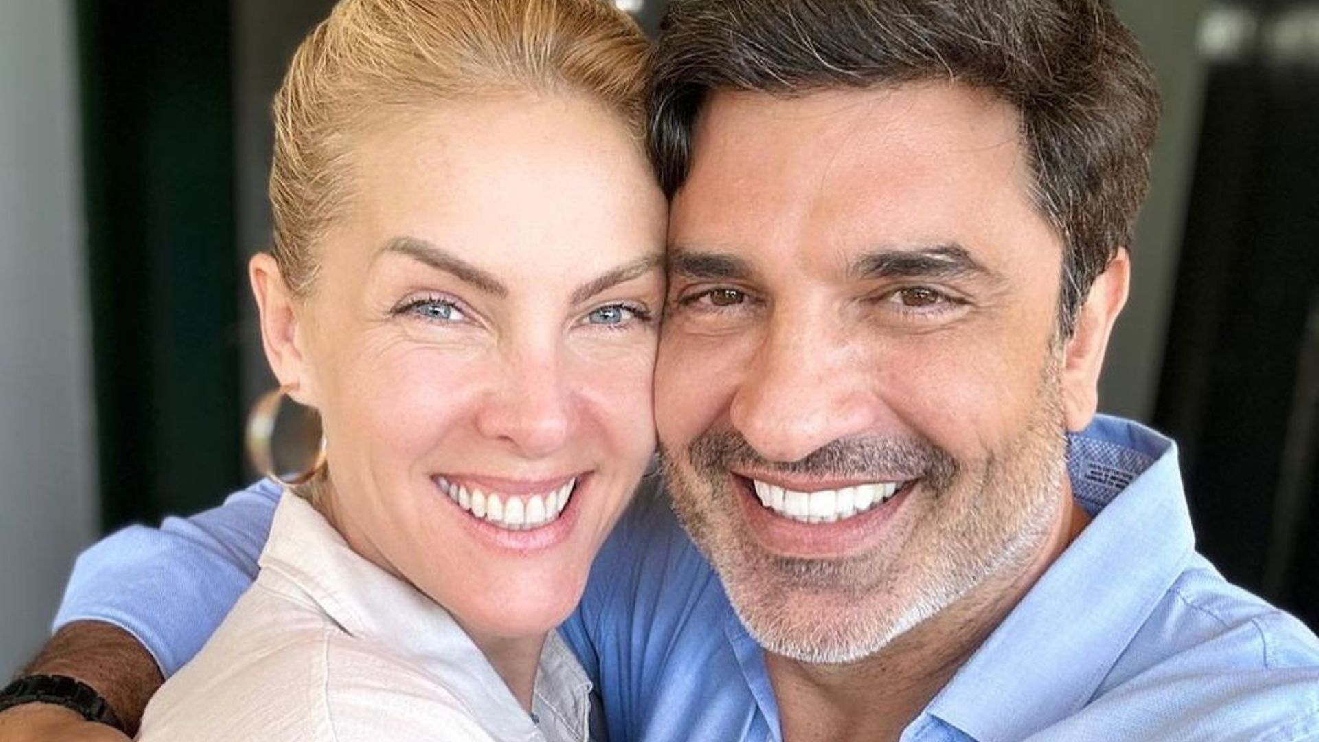 Ana Hickmann e Edu Guedes 