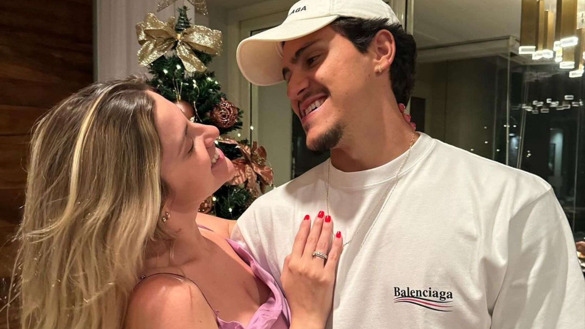 Pedro Guilherme e a esposa