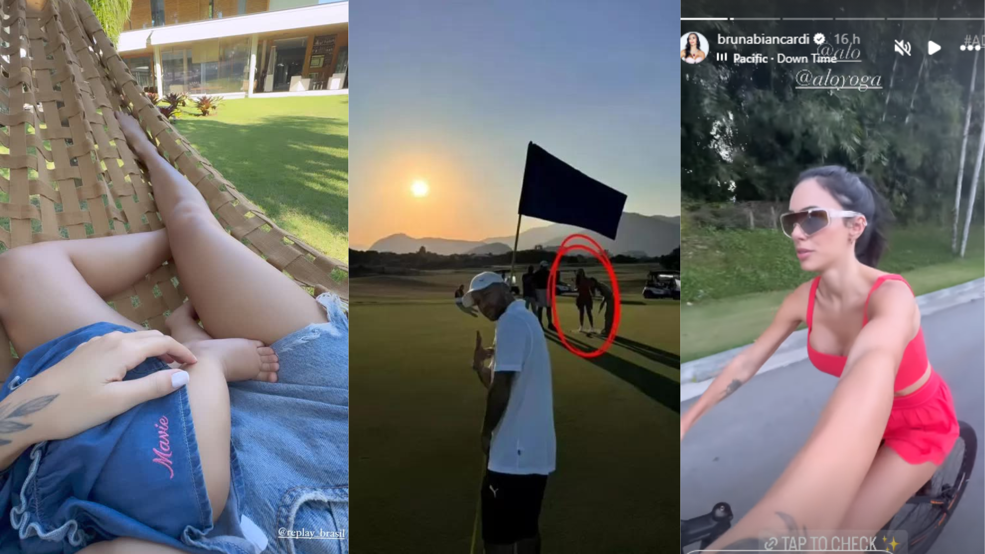 Neymar e Bruna Biancardi estão juntos no Rio
