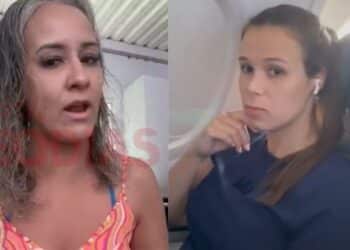 Mãe envolvida na polêmica do assento em avião quebra silêncio: “Estava nervosa”