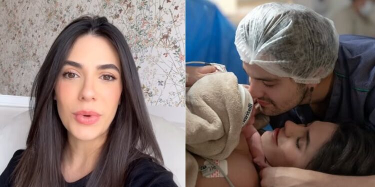 Jade Magalhães reaparece nas redes sociais após 16 dias do nascimento de Serena, sua filha com Luan Santana / Foto: (Reprodução/Instagram)