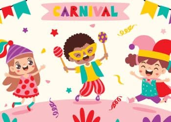 Brincadeiras criativas para o Carnaval das crianças