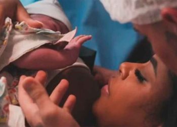 Nasceu! Lorena Maria dá à luz primeiro filho com MC Daniel