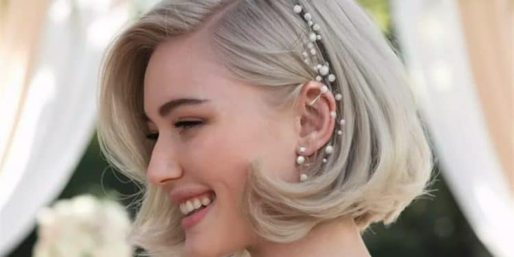 Cabelos curtos, noivas estilosas! Os melhores penteados para o casamento!