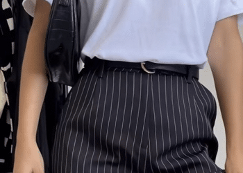 As tendências de calças listradas que estão bombando