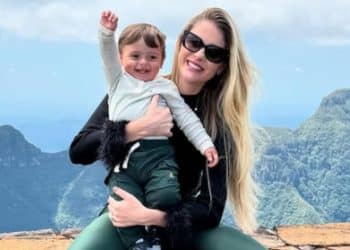 Bárbara Evans atualiza estado de saúde do filho de 1 ano após picada de escorpião