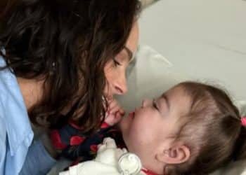 Letícia Cazarré atualiza estado de saúde da filha após nova internação