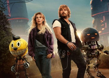 The Electric State é aquele filme que junta a família no sofá e o coração na história