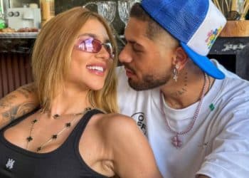 Zé Felipe sugere mudança no visual de Maria Flor e recebe invertida