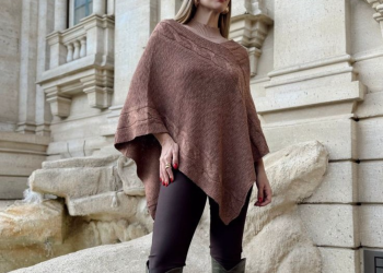 Quentinho e fashion! Por que o Poncho é o novo casaco do inverno