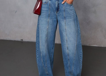 Confortável e estiloso! saiba como usar o barrel jeans em diferentes ocasiões