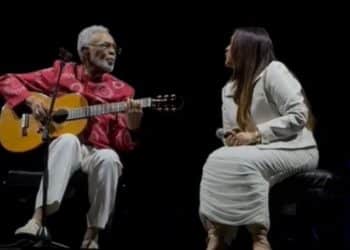 Dueto histórico entre Preta Gil e Gilberto Gil emociona fãs e é visto como adeus