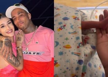 Gato Preto visita filha de Bia Miranda e ela esclarece polêmica: “Vamos fazer exame de DNA”