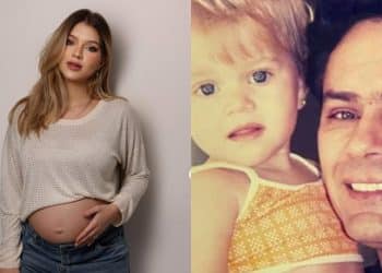 Filha do cantor Leandro fala de sonho que teve com o pai na reta final da gravidez