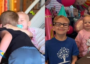 Emocionante! Menina com câncer reencontra seu irmão após dias separados; veja o vídeo