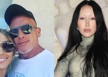 Mãe de Miley Cyrus é flagrada em passeio com o marido, que é ex de sua filha