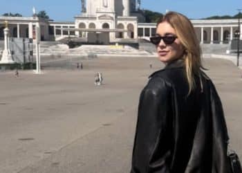 Virginia faz oração em santuário após anúncio de separação de Zé Felipe