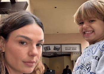 Em lua de mel, Isis Valverde perde dia importante na escola do filho e desabafa
