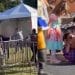 Pai que atacou criança em festa junina é agredido logo após o ocorrido; veja o vídeo