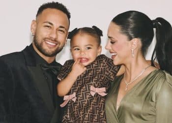 Mavie dá sua primeira entrevista no Leilão do Instituto Neymar Jr. e rouba a cena: “DNA do papai”