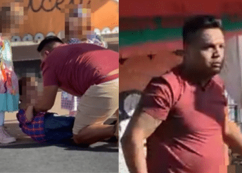 Homem agride criança de 4 anos durante apresentação de festa junina; veja o vídeo