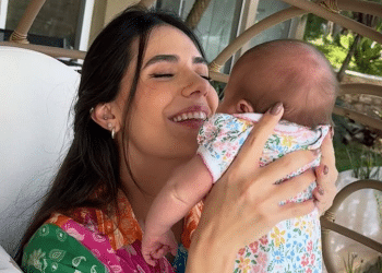 Luan Santana e Jade Magalhães encantam ao mostrar nova fase de Serena