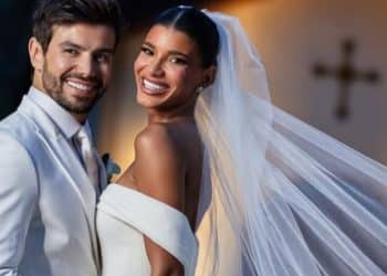 Jakelyne fala sobre gravidez com Mariano: “Dois filhos”