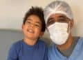 Apresentadora da TV Globo faz desabafo sobre o diagnóstico de leucemia do filho de 4 anos