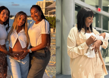 Mãe de Ludmilla celebra primeiro mês de Zuri e mostra o rostinho da neta nas redes; veja