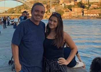 Filha de Gugu presta homenagem ao pai no Dia dos Pais nos EUA