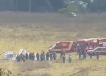 Avião cai no interior de São Paulo e deixa duas vítimas fatais
