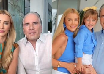 Ana Paula Siebert e Roberto Justus acionam a justiça após a filha receber ameaças na internet