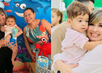 Mãe de Murilo Huff é vizinha de Dona Ruth e participa da rotina de Léo