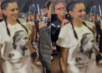 Bruna Biancardi recebe críticas por ir ao estádio com Mavie acompanhar jogo de Neymar 11 dias após o nascimento de Mel