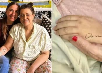 Flora Gil faz agradecimento pelo carinho e respeito com a família após a morte de Preta