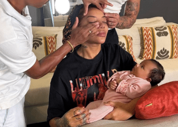 Ludmilla compartilha registro com Zuri nos bastidores do Numanice; veja