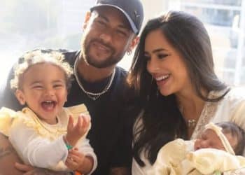 Bruna Biancardi mostra o primeiro encontro de Mel e Mavie após o nascimento da caçula; veja o vídeo