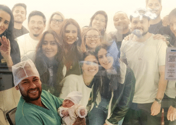 Bruna Biancardi compartilha reação da família ao ver Mel pela primeira vez