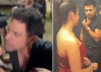 Vídeo mostra Zezé Di Camargo supostamente tentando beijar fã após polêmica por convidar outra ao camarim