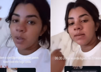 Ary Mirelle explica como organiza alimentação do filho e se prepara para segundo bebê