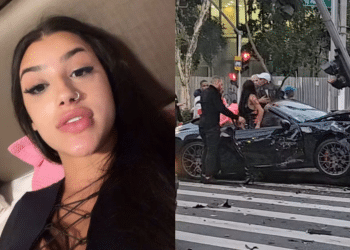 Bia Miranda fala sobre acidente com Porsche de Gato Preto: “Não sei quem está errado”