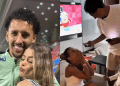 Esposa de Marquinhos, jogador da Seleção, anuncia gravidez após perda gestacional