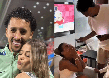 Esposa de Marquinhos, jogador da Seleção, anuncia gravidez após perda gestacional