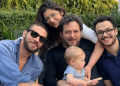 Chay Suede celebra aniversário do pai em família; veja registros