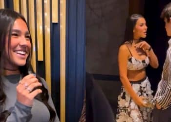 Ex-namorada de Benício Huck é flagrada com filho de Faustão e se pronuncia sobre relação