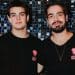 Filho caçula de Faustão aparece de casal com ex-bailarina do pai em evento; veja foto