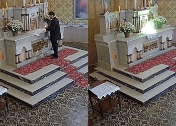 Homem detona bomba em altar de igreja em Santa Catarina