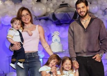 Divorciados, Virginia e Zé Felipe comemoram juntos mais um mêsversário do caçula José Leonardo